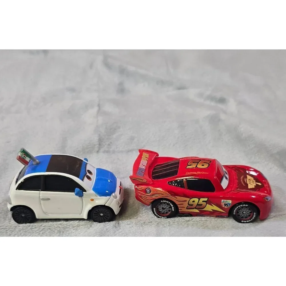 Disney Pixar Cars Frank Clutchenson and Lightning McQueen
